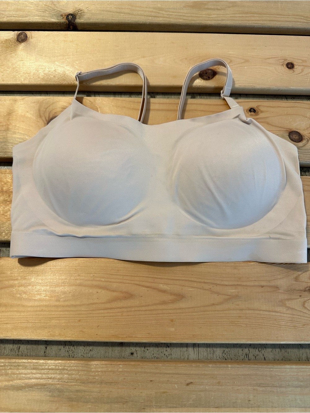 Soma Enbliss Luxe Bralette Bra Large Seamless Removable Pads Adjustable Back